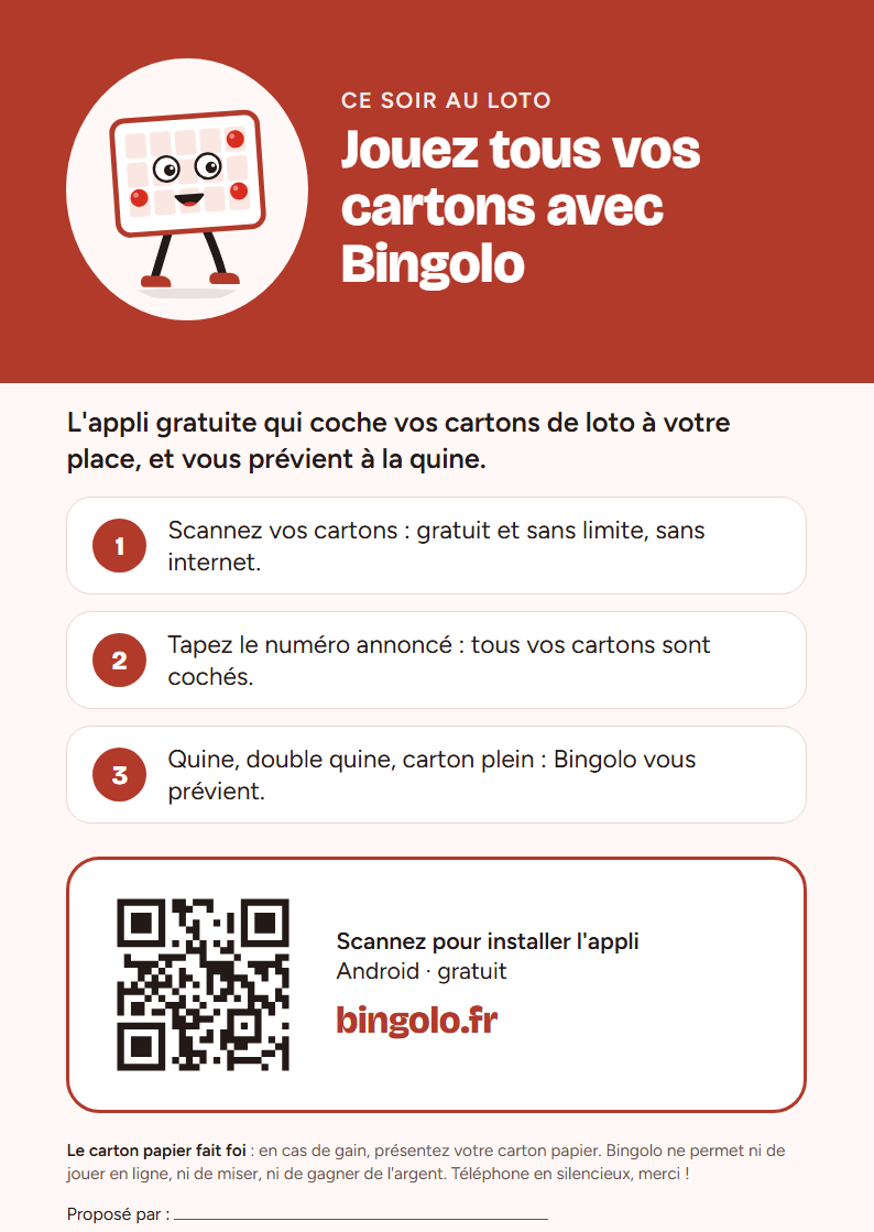 Aperçu de l'affiche Bingolo